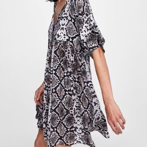 Zara babydoll dress EUC Sz L